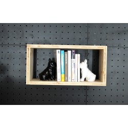 XenInos 8 / meuble bois massif / déco / naturel / étagère /bibliothèque, meuble à monter soi-même